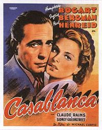 Постер фильма «Касабланка»
